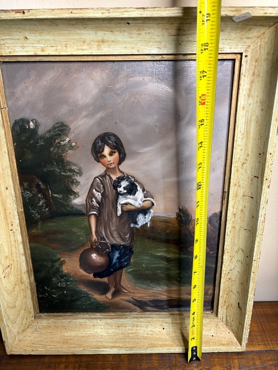 Canvis Print Title “The Cottage Girl” Originally Painted By Thomas Gainsborough - Picture 5 of 8